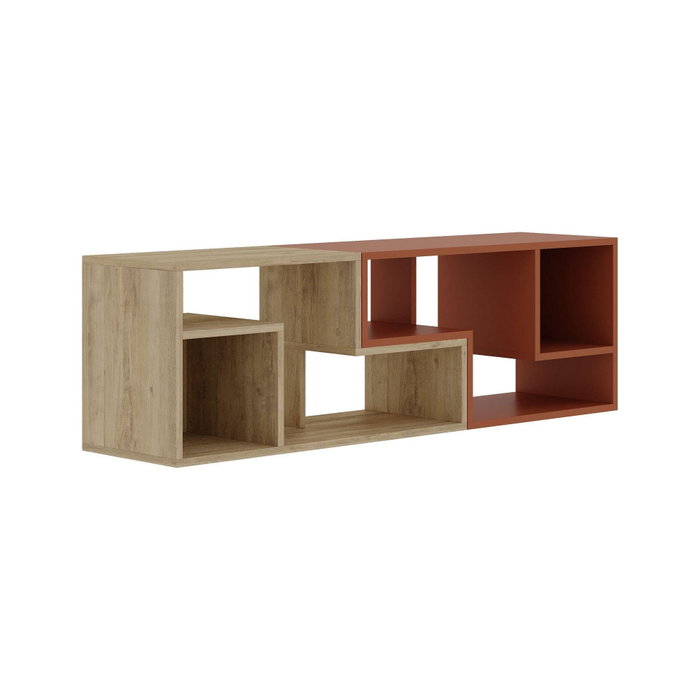 Hanah Home Soporte para TV Glis - Roble Zafiro y Canela Hanah Home Soporte para TV Glis - Roble Zafiro y Canela